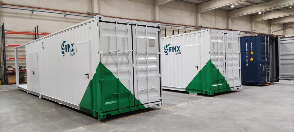 FNX equipment in factory